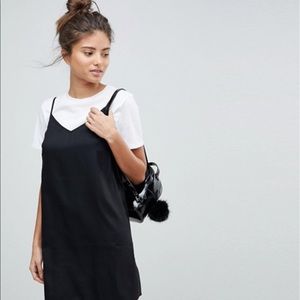 J CREW black slip dress